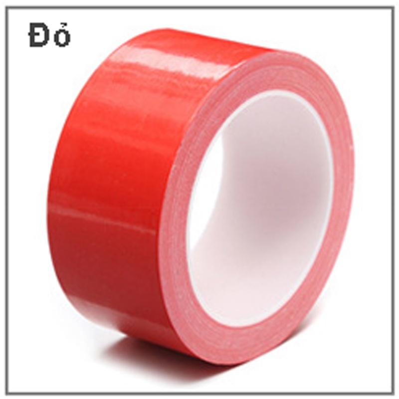 Băng dính vải 25mm x 10m AVCO chịu nhiệt cách điện có thể xé được 2 màu 25mm x 10m