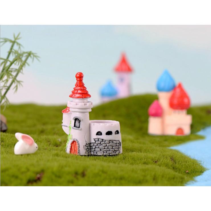 Mô hình Lâu đài cổ tích trang trí tiểu cảnh terrarium quà tặng trang trí
