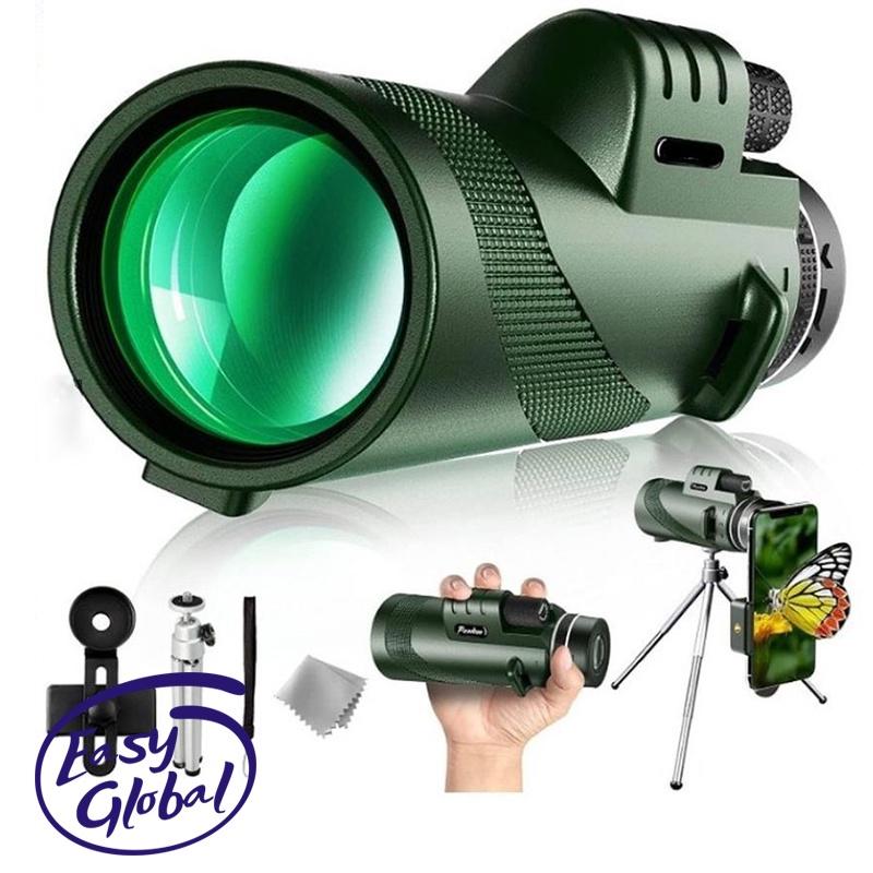 Ống Nhòm HD 80X100 HD Có Kẹp Gắn Điện Thoại / Máy Ảnh Tiện Dụng Cho Hoạt Động Ngoài Trời