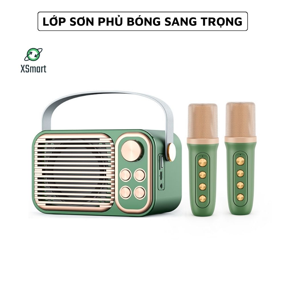 Loa Bluetooth Hát Karaoke Âm Thanh Siêu Hay YS-106BT Chỉnh Giọng Hát Pro-Hàng Chính Hãng