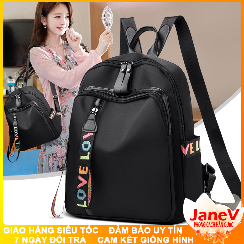 Balo Nữ Thời Trang Vải Oxford Cao Cấp Phong Cách Hàn Quốc TVNN343