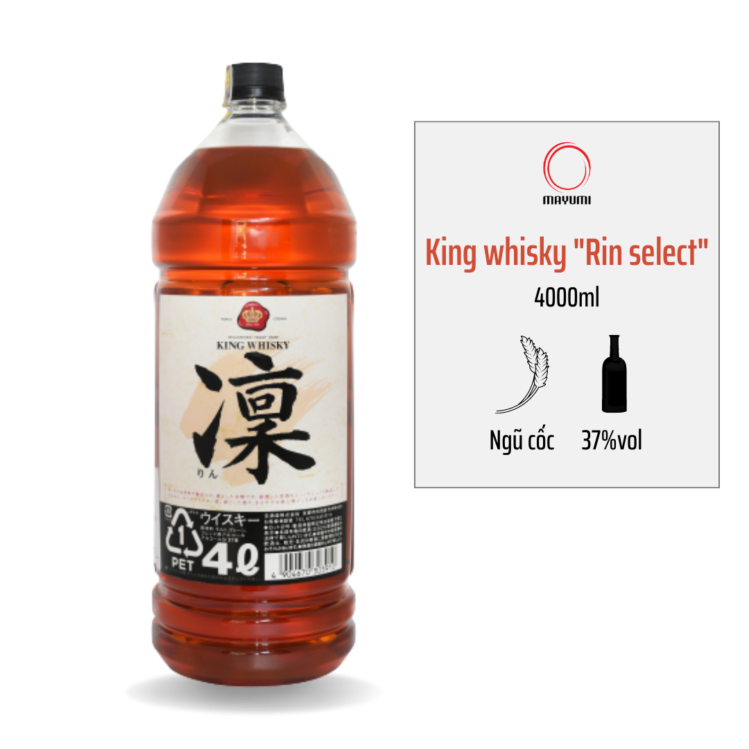 Rượu King Whisky Ring Select 4000ml 37%