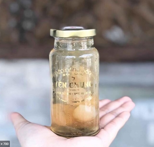 Chai Thủy Tinh Đựng Yến Cao 150ml Nắp Thiết | Tùy Chọn Màu Nắp