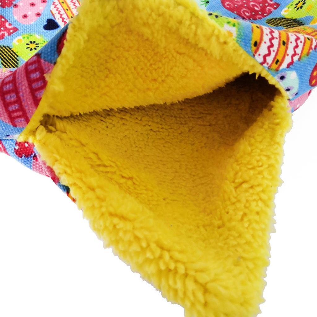 2 Pack Soft Warm Hamster Hammock Small Animal Play Sleep Hamster Bed Nest