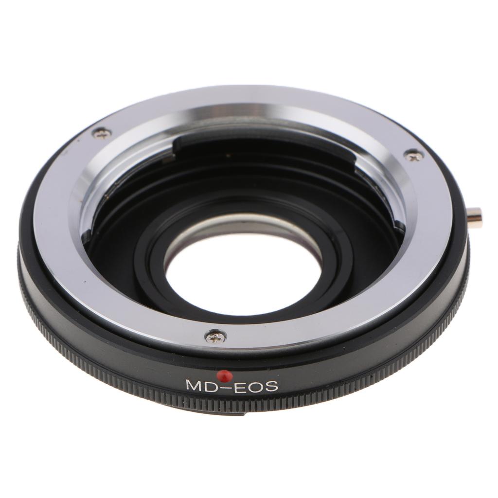 Phép Lạ Chiếu Cho Minolta MD MC Ống Kính Canon EOS EF Adapter Focus vô cực W/Thủy Tinh