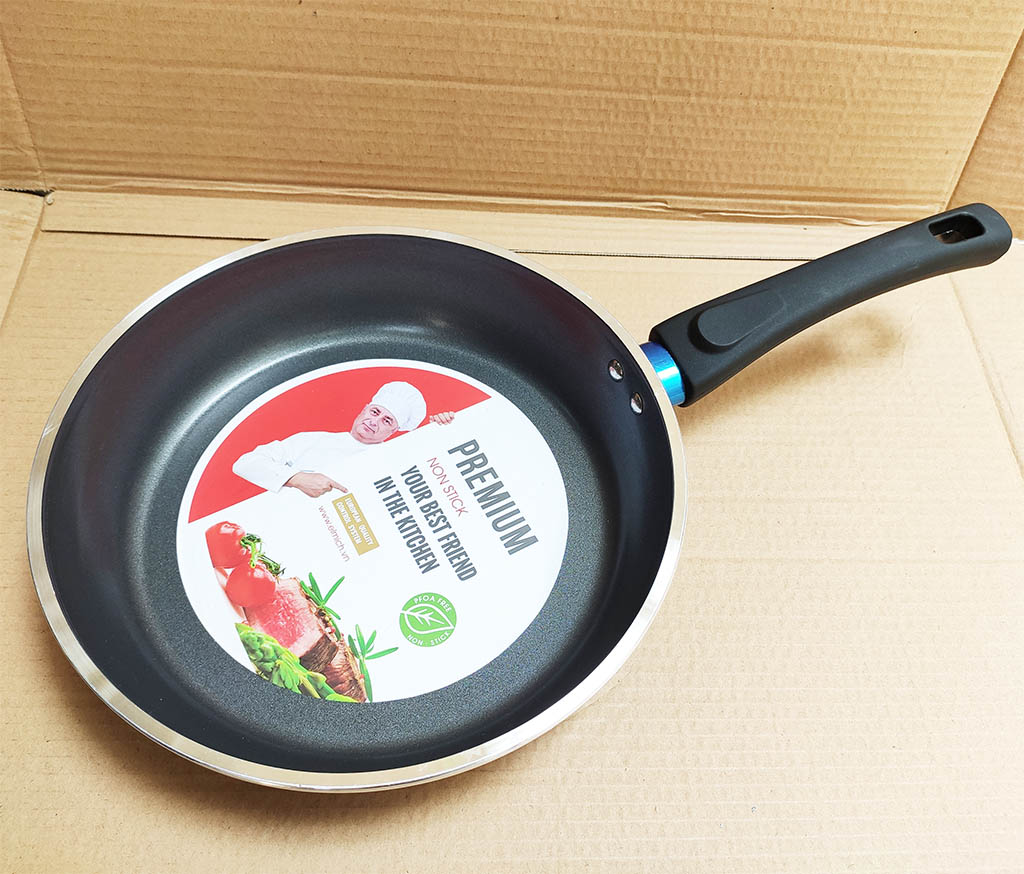 Chảo nhôm chống dính cao cấp đáy từ Full Induction Elmich Nero Premium