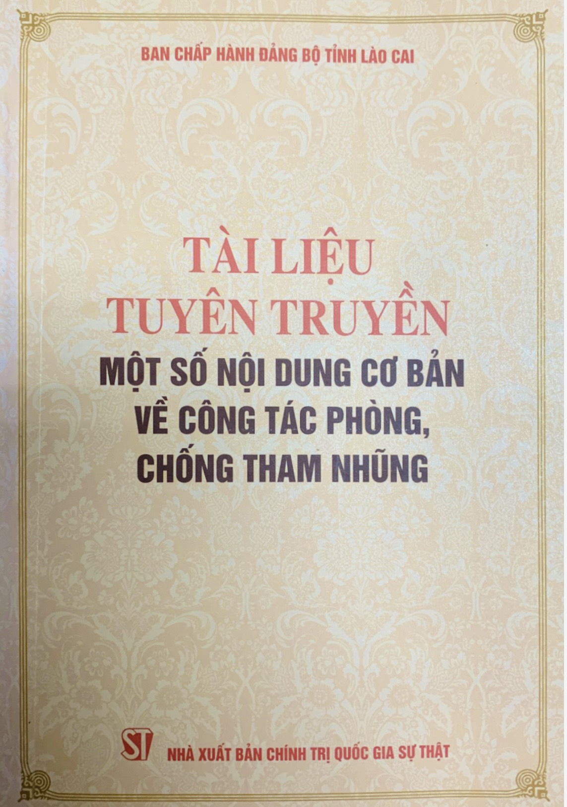 Tài liệu tuyên truyền một số nội dung cơ bản về công tác phòng, chống tham nhũng