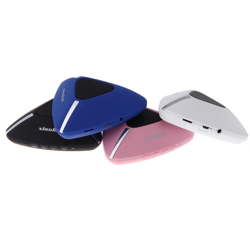 Loa không dây Bluetooth Triangle di động Mic đàm thoại FM Micro SD / TF Tương thích với điện thoại thông minh iPhone iPad