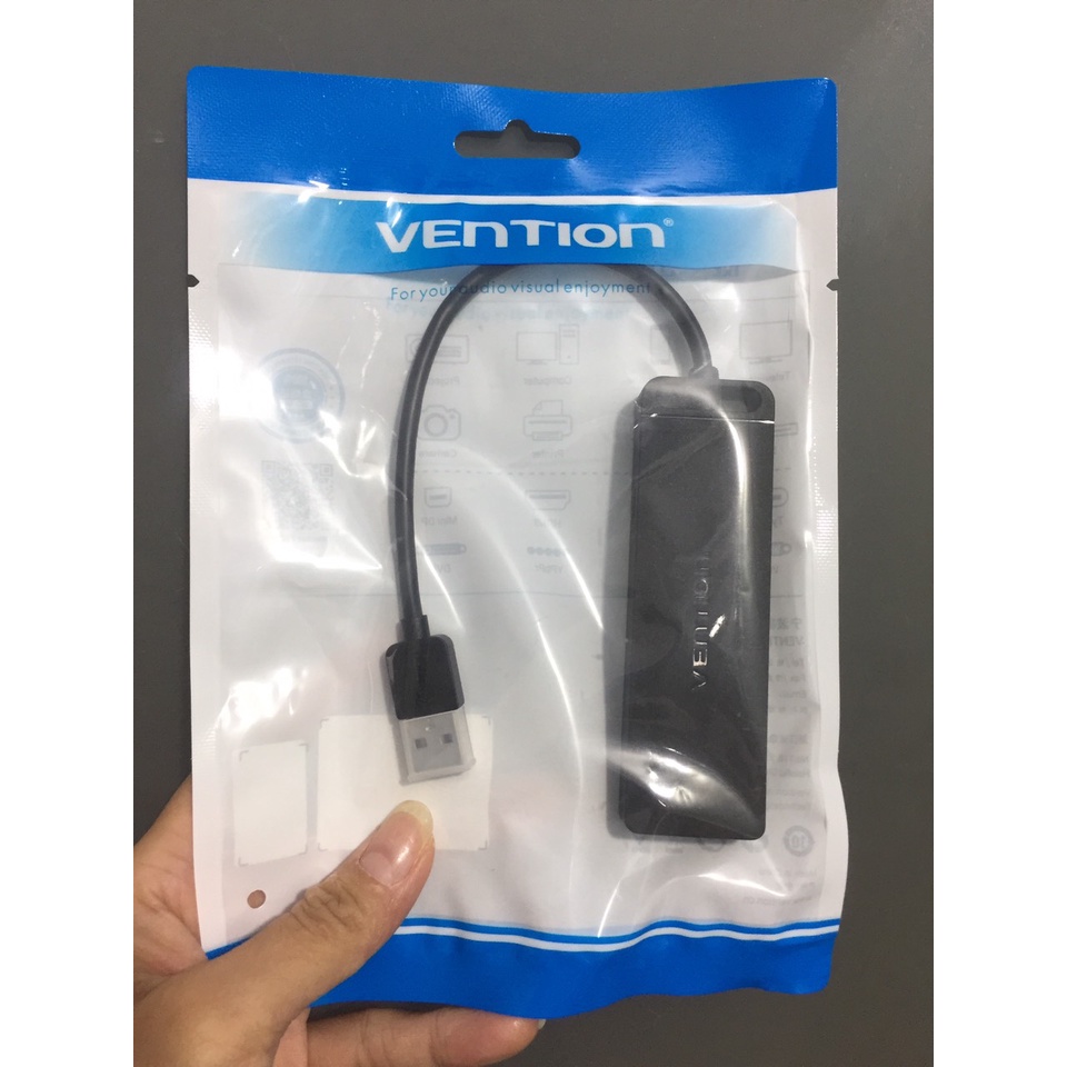 Hub/ bộ chuyển cổng USB 3.0 ra 4 cổng USB 3.0 Vention  CHLBB - Hàng chính hãng