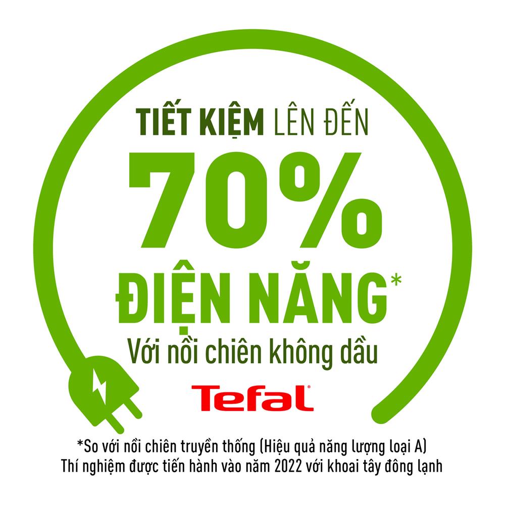 Nồi chiên không dầu Tefal 2in1 Easy Fry & Grill 6.5L  XXL EY801815 - Hàng chính hãng