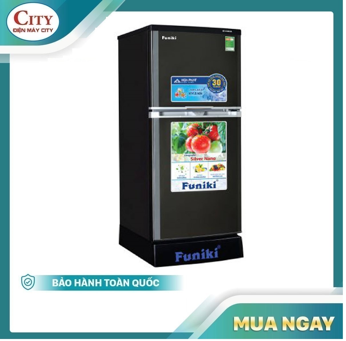 Tủ Lạnh Funiki FR-126ISU 120 Lít - Hàng chính hãng - Giao tại Hà Nội