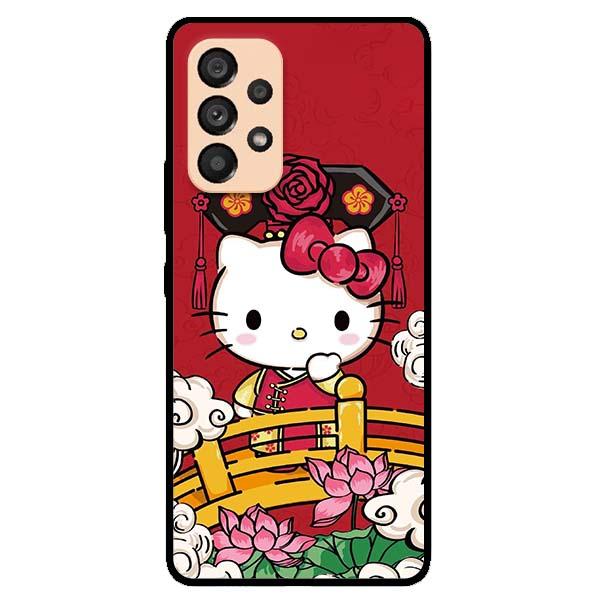 Ốp lưng dành cho Samsung Galaxy A23 / A33 5G / A53 5G / A73 5G - Mèo Trắng Dễ Thương