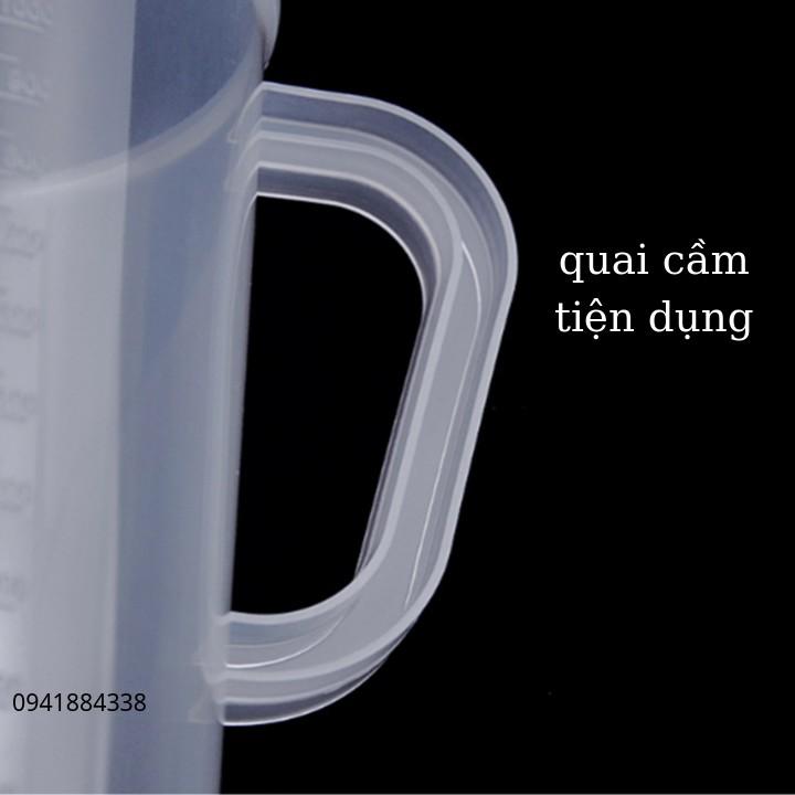 Ca Đong 500ml - Ca Nhựa 500ml - Ly Đong 500ml