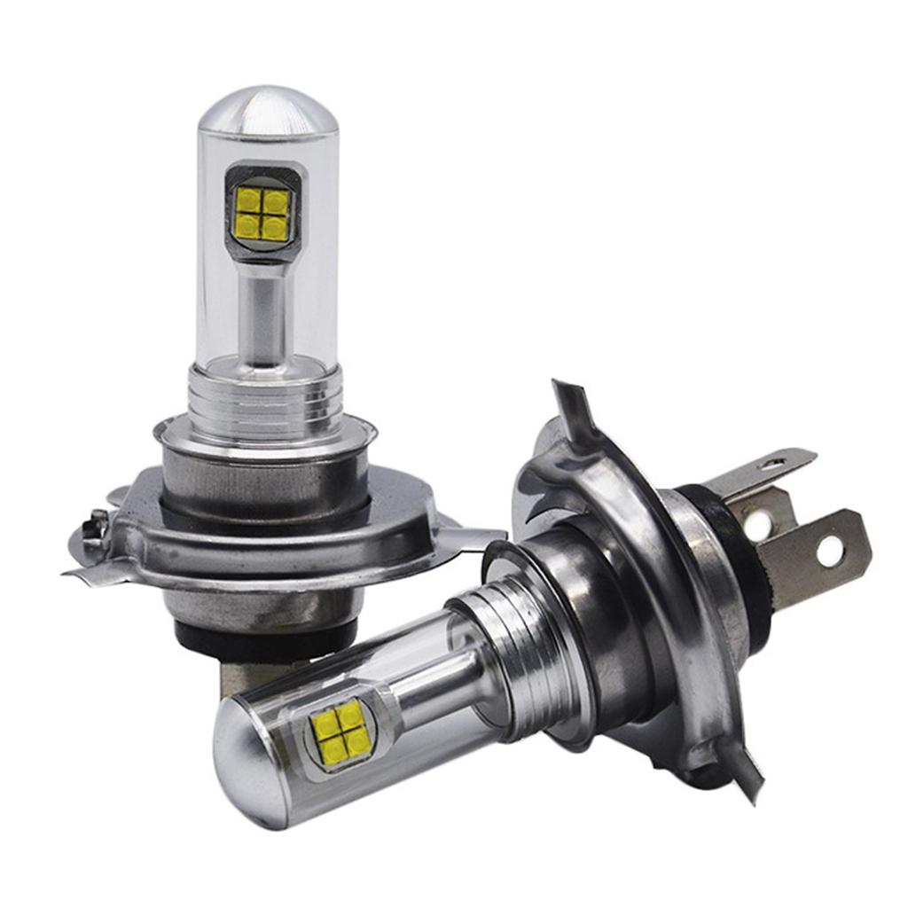 2 Pieces H4 80W 6000K Car Fog Driving DRL Light LED Bulbs High Power