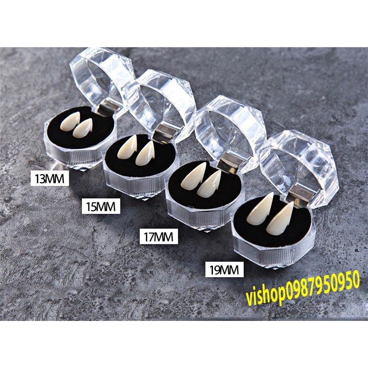 RĂNG NANH GIẢ RĂNG KHỂNH TẶNG KÈM KEO GẮN TRỊ GIÁ 50K