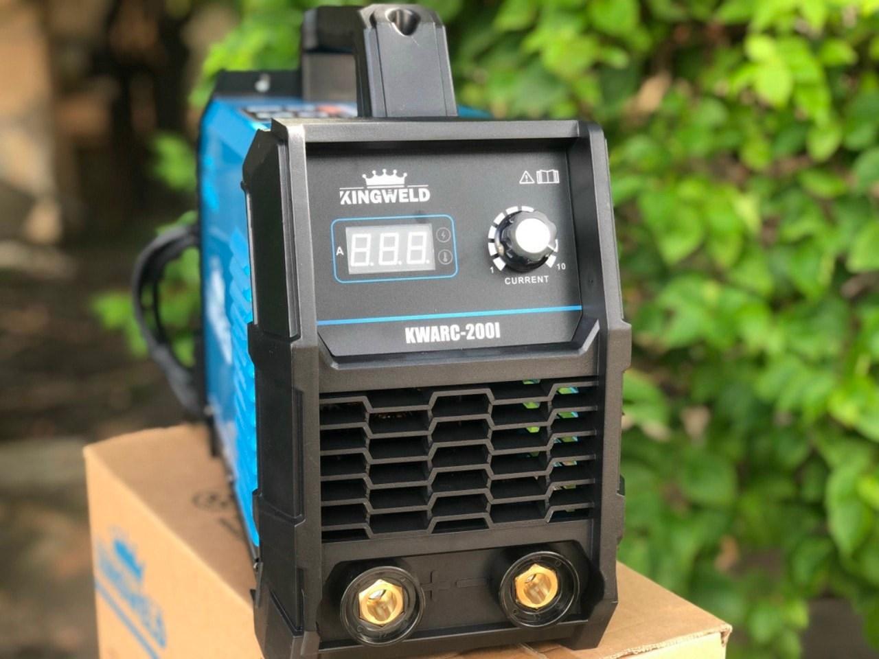 MÁY HÀN QUE ĐIỆN TỬ KINGWELD KWARC-200I - HÀNG CHÍNH HÃNG