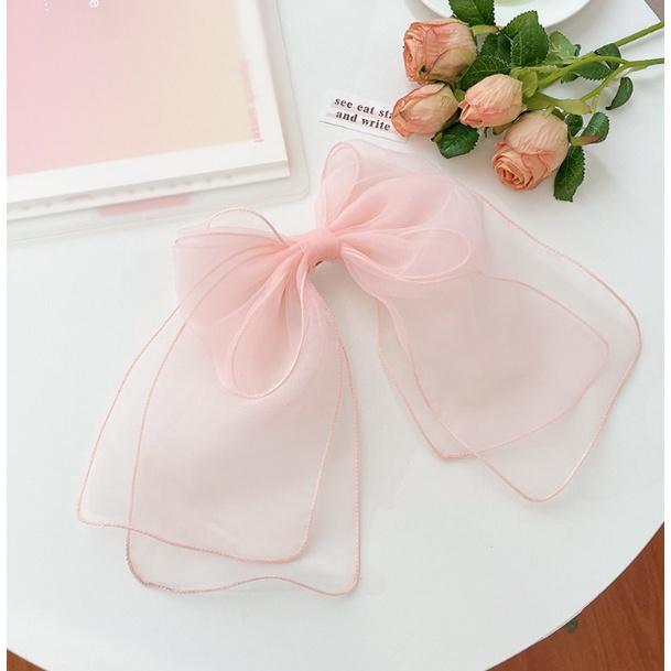 Dây cột tóc nơ dễ thương