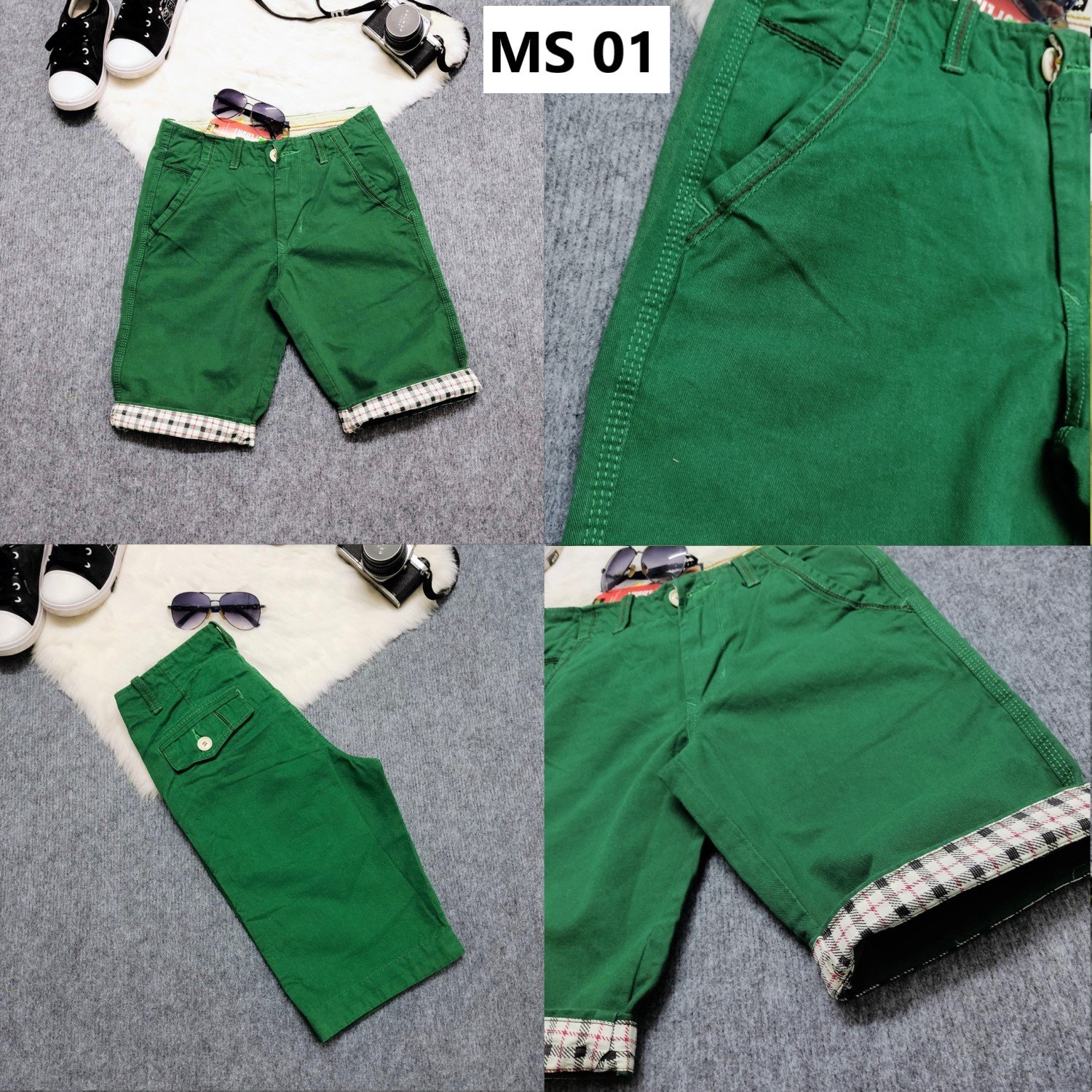 Q2834 Quần kaki lửng big size bé trai. Vải kaki cao cấp mểm mát