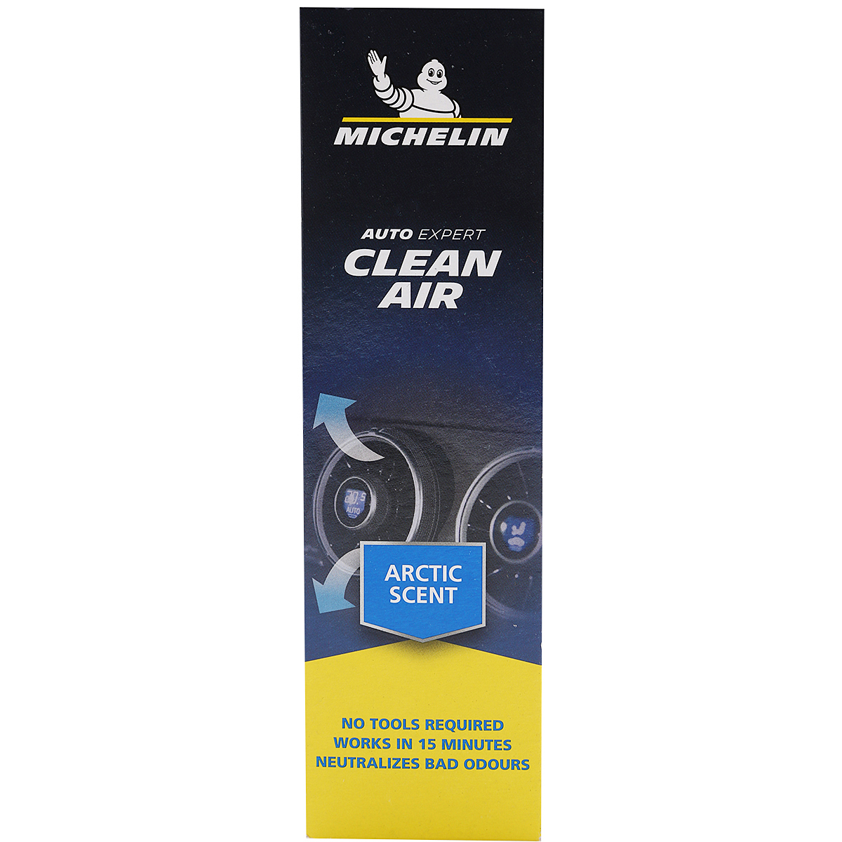 Dung Dịch Làm Sạch Không Khí Trong Xe Và Hệ Thống Giàn Lạnh Michelin Clean Air 31449-150mL Hàng Chính Hãng