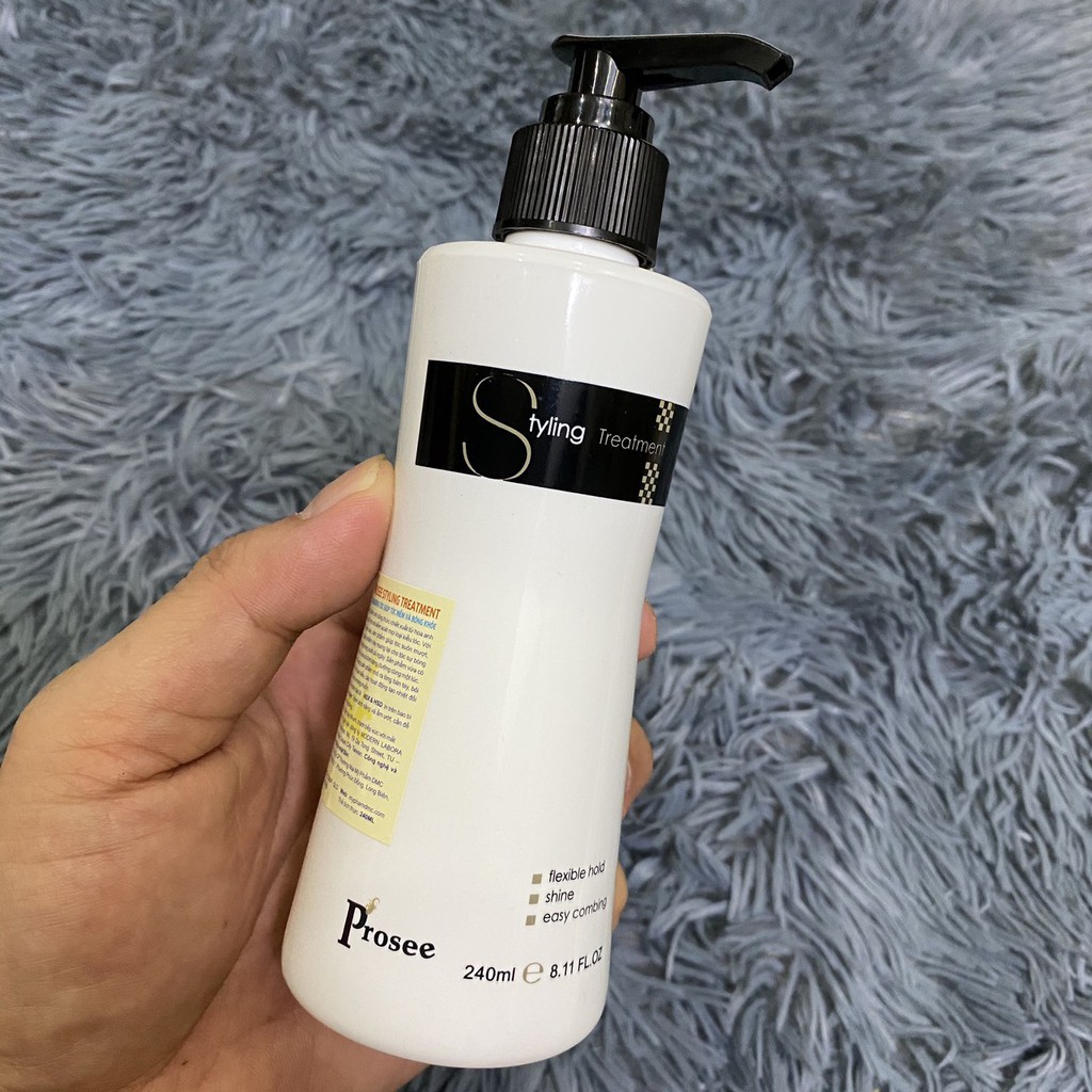 Gel mềm tạo kiểu tóc xoăn Prosee Styling Treatment AE14 240ml