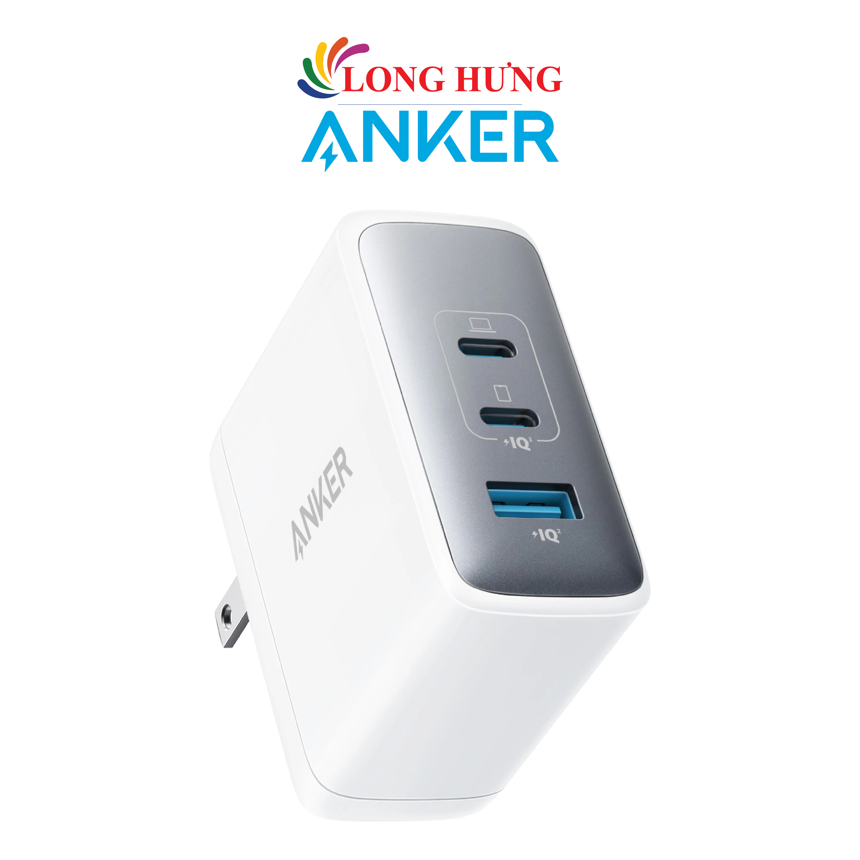 Cốc sạc Anker 736 Nano II 1USB 2Type-C 100W A2145 - Hàng chính hãng