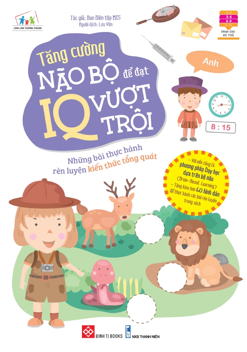 Tăng Cường Não Bộ Để Đạt IQ Vượt Trội - Những Bài Thực Hành Rèn Luyện Kiến Thức Tổng Quát _DTI