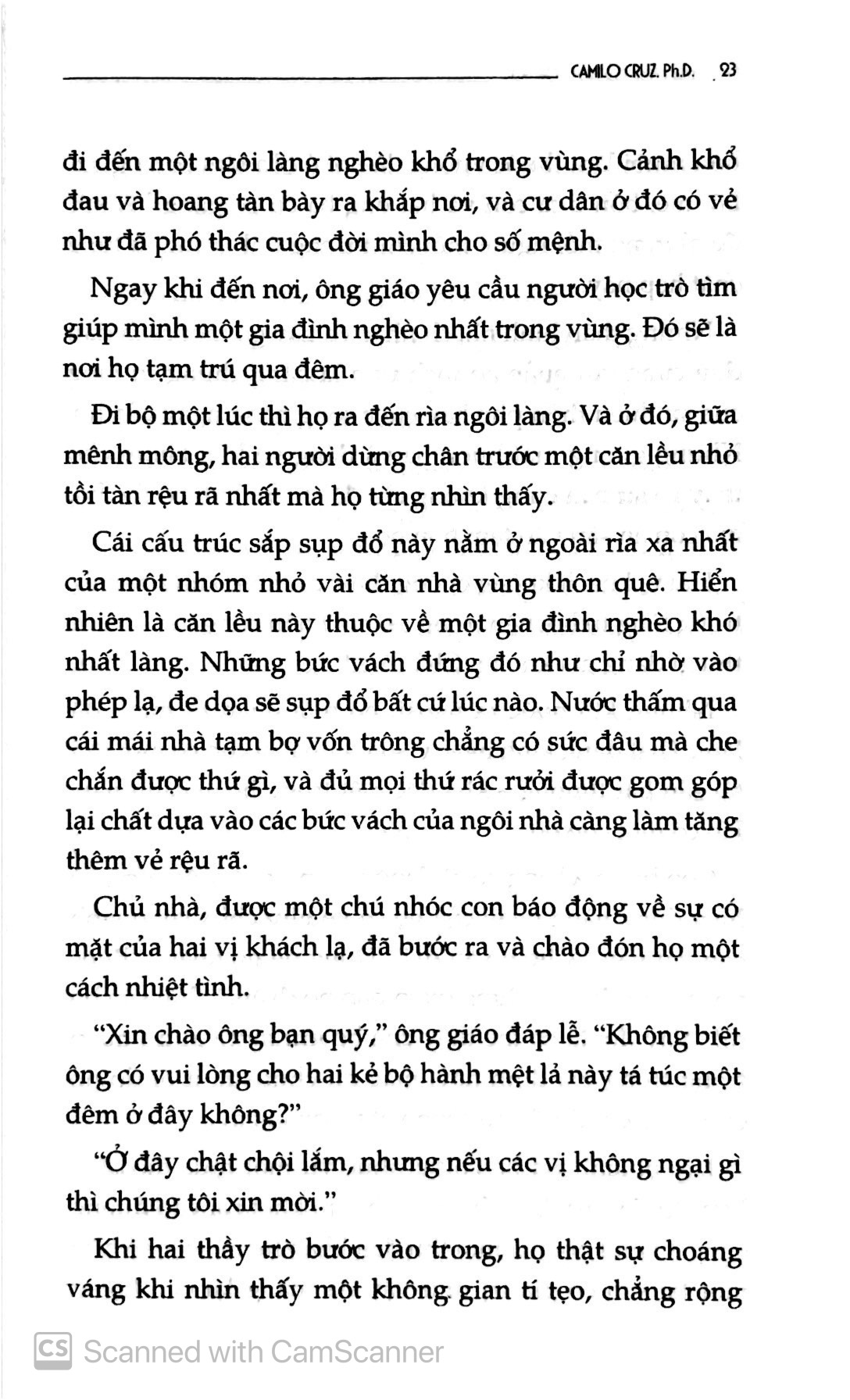 Ngày Xưa Có Một Con Bò... Camilo Cruz ,trẻ