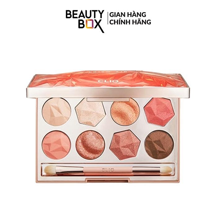 Màu Mắt Trang Điểm Clio Prism Air Eye Palette 1.5G X 8