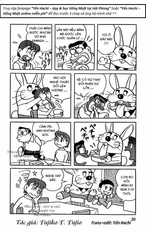 tuyển tập truyện ngắn của tác giả doraemon chapter 11.1 12