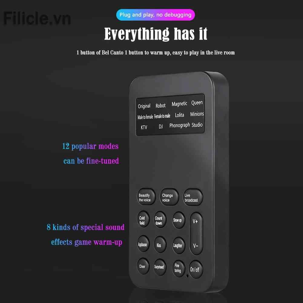 Bộ Loa Không Dây Mini Hỗ Trợ Live Changer Sound Card