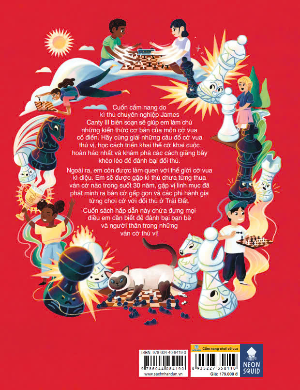 Sách - Cẩm Nang Cờ Vua - Học cờ vua căn bản từ một kì thủ chuyên nghiệp - ndbooks