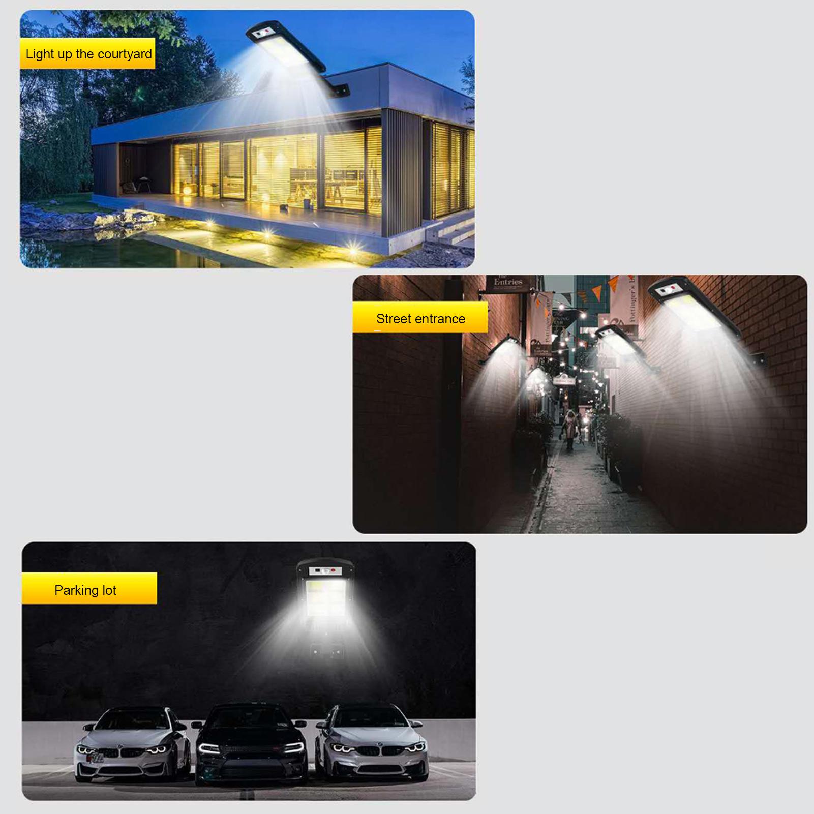 Đèn Đường Năng Lượng Mặt Trời Led Chống Nước Cao Với 3 Chế Độ