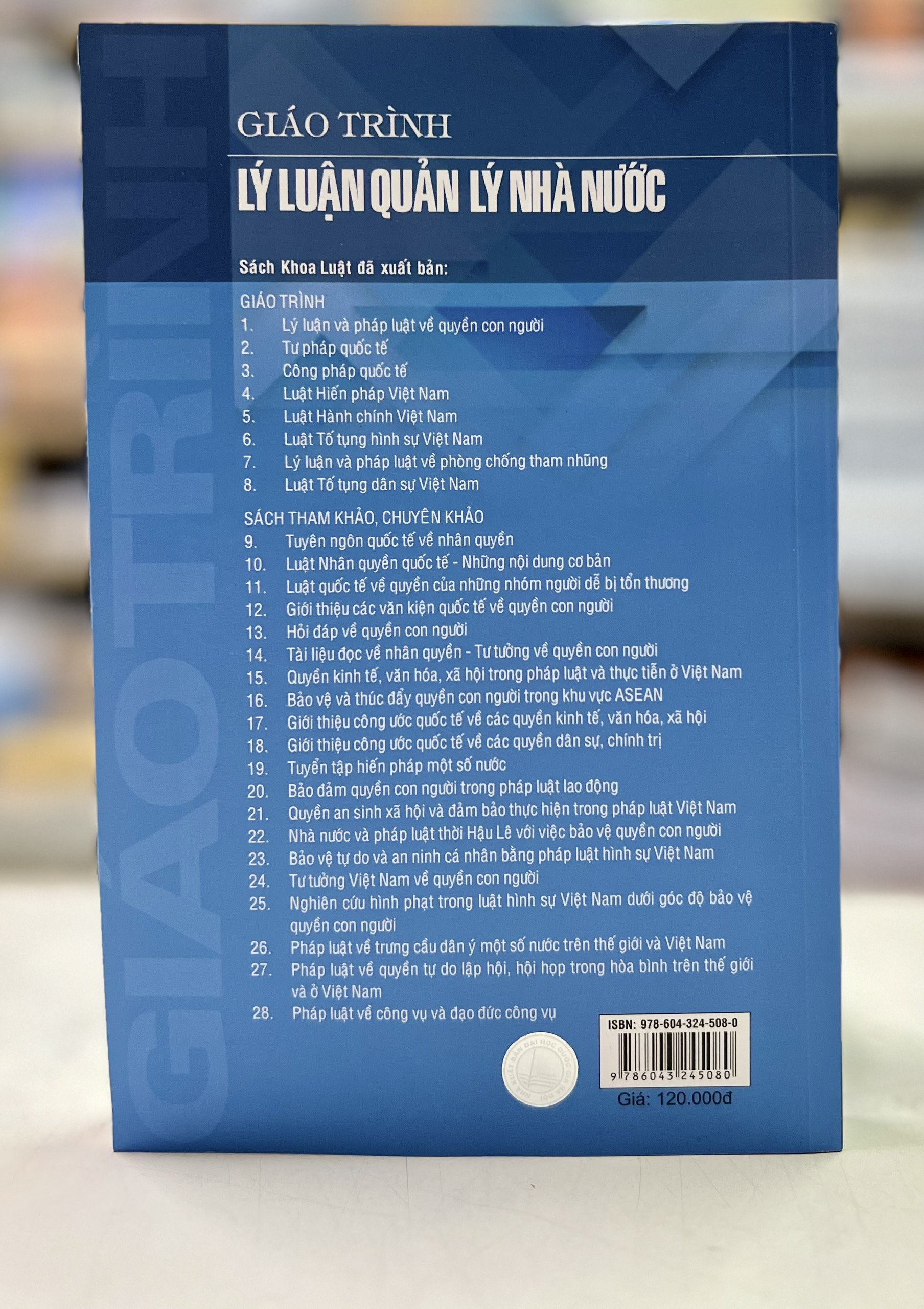 Giáo trình Lý luận quản lý nhà nước