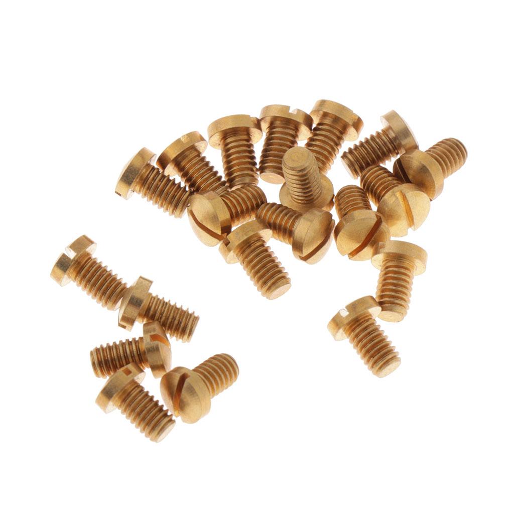 Sunnimix Chuyên Nghiệp Bảo Dưỡng Vít Cho Saxophone Vít 20 Chiếc, Bền