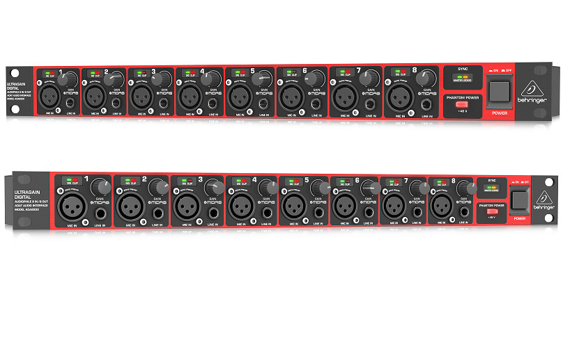 SOUNDCARD BEHRINGER ADA8200 - Audiophile 8 In/8 Out ADAT Audio Interface- Hàng chính hãng