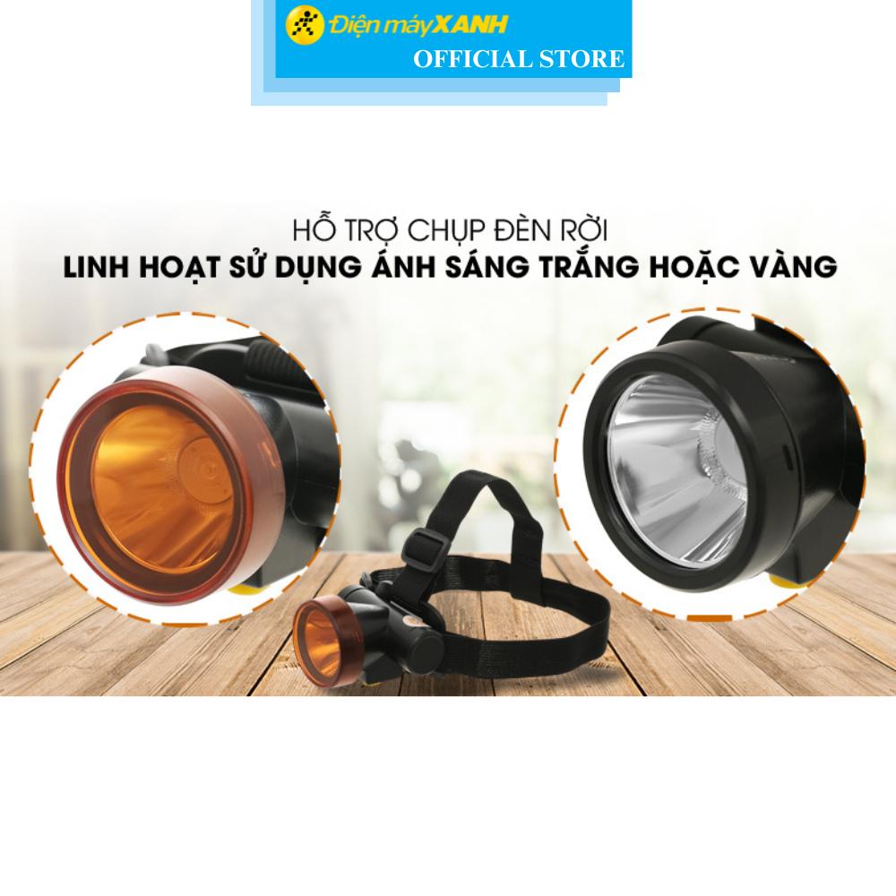 Đèn pin sạc đội đầu Comet CRT1614 - Hàng Chính Hãng
