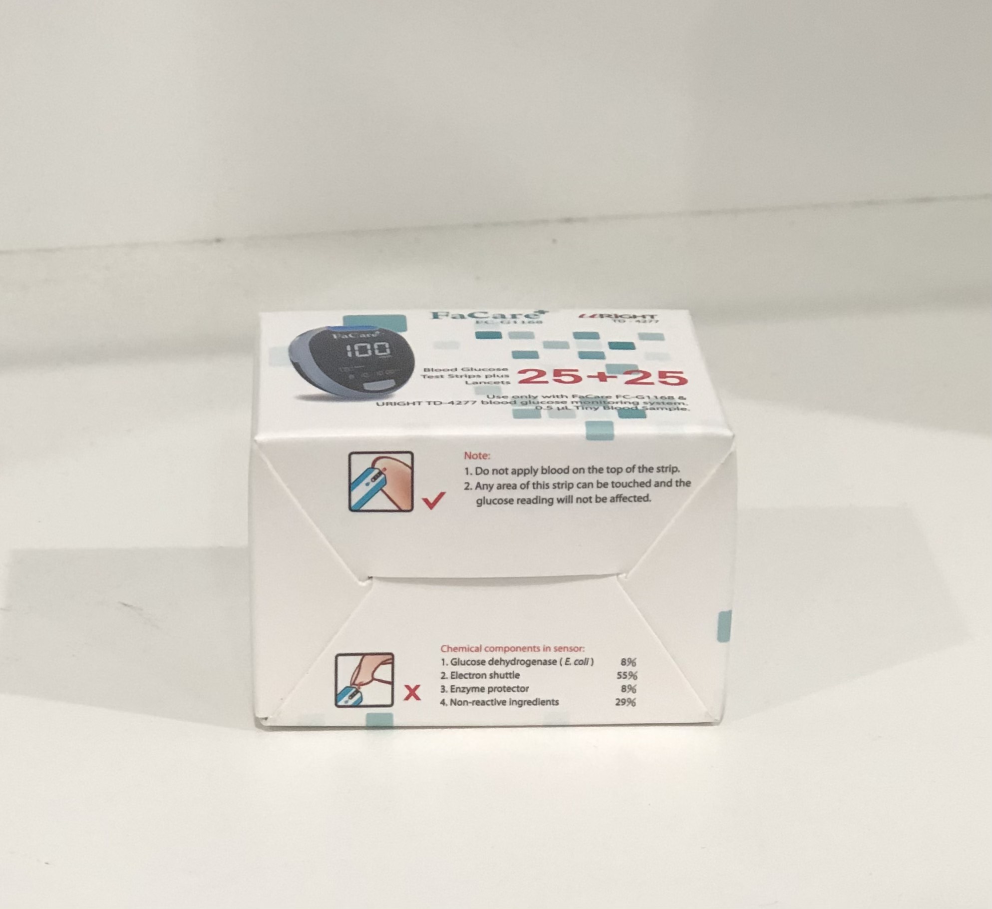 Que thử đường huyết dành cho model Facare FC G1168