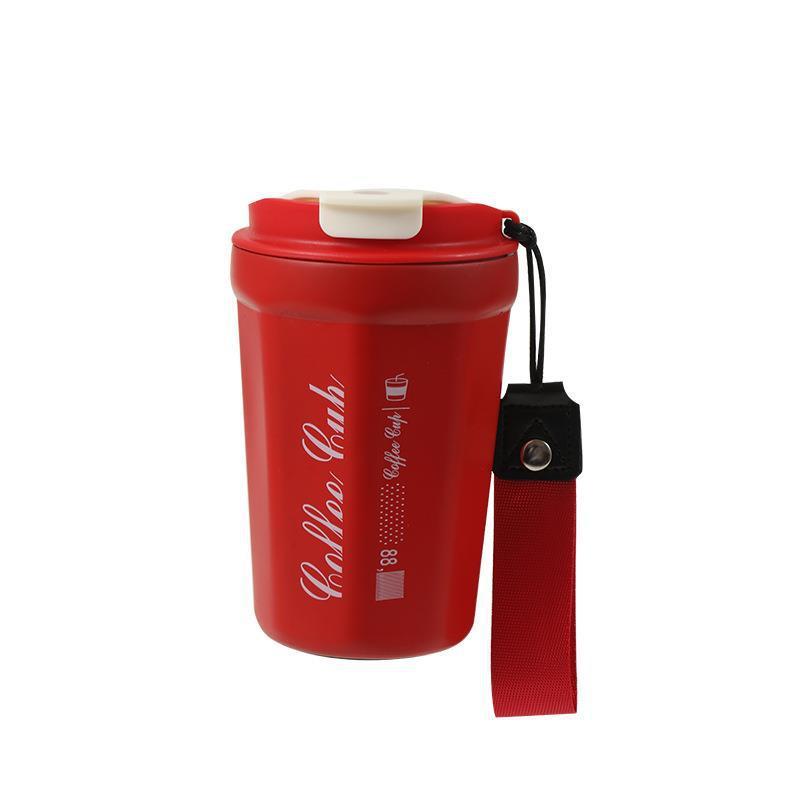 Cốc giữ nhiệt cao cấp uống cà phê họa tết coffe cup inox 304 dày dặn sang trọng dùng trong ô tô văn phòng