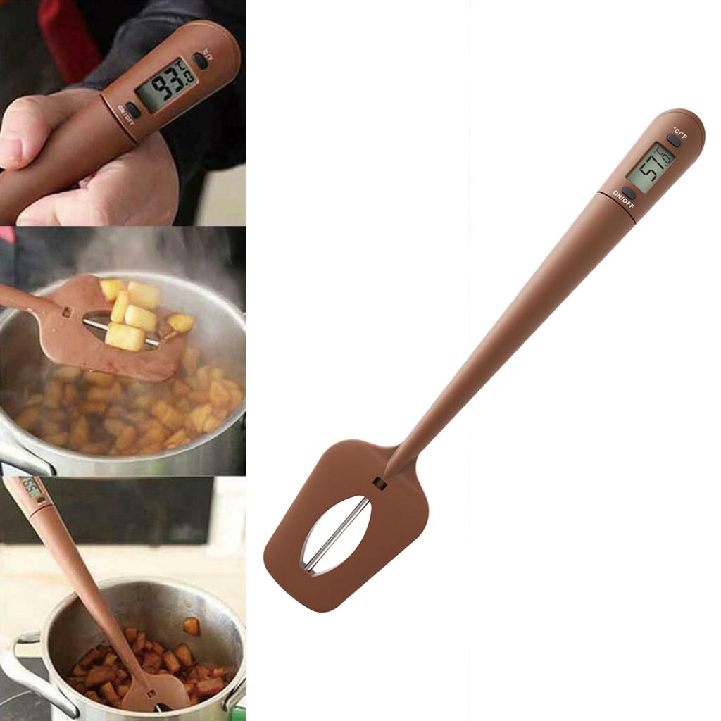 Digital Spatula Thermometer Food Candy BBQ Thermometer for Sauces, Jams
