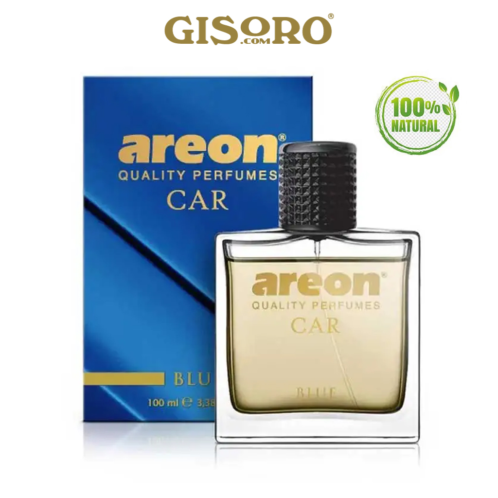 Nước hoa ô tô cao cấp AREON Car Blue Perfume 100ml - NHẬP KHẨU BULGARIA