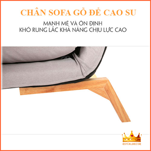 Ghế Bành Lười Thư Giãn Kèm Đôn ROYALDECORHN Lắp Ráp Dễ Dàng - Ghế Thư Giãn Ngả Lưng 180° Thông Minh Đa Năng - Nội Thất Phòng Khách, Phòng Ngủ