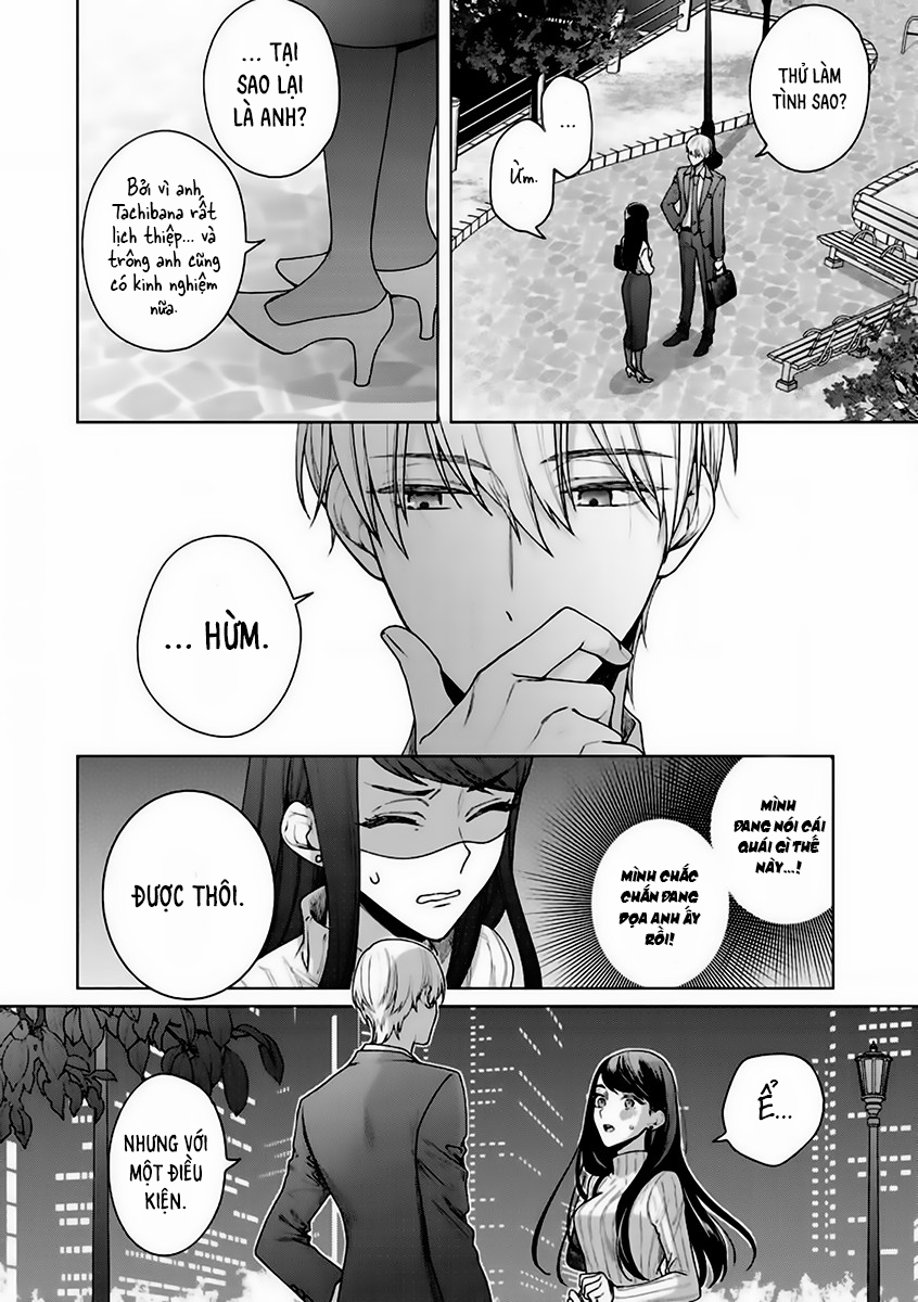 ôm em đi tachibana-kun! người tình đầu tiên của tôi lại là tên đồng nghiệp đẹp mã đó ư? chapter 1.2 5