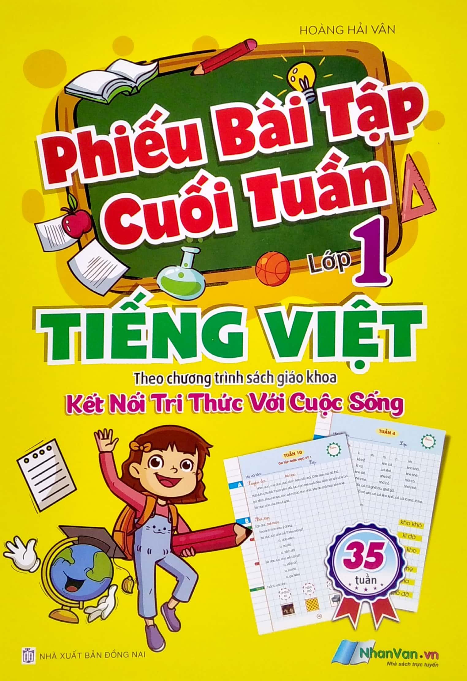 Phiếu Bài Tập Cuối Tuần - Môn Tiếng Việt Lớp 1 (Theo Kết Nối Tri Thức Với Cuộc Sống)