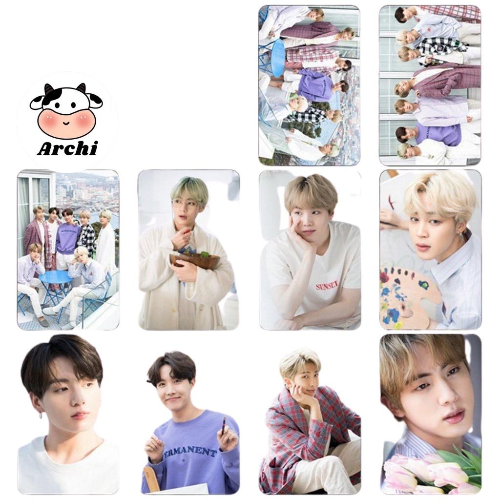 Set 10 jelly card mềm dân được BTS persona ( 5 mẫu)