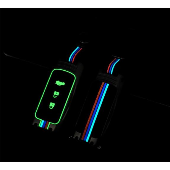 Ốp bảo vệ chìa khóa mitsubishi, bọc chìa khóa mitsubishi outlander, xpander, attrage, triton, pajero chất liệu kim loại