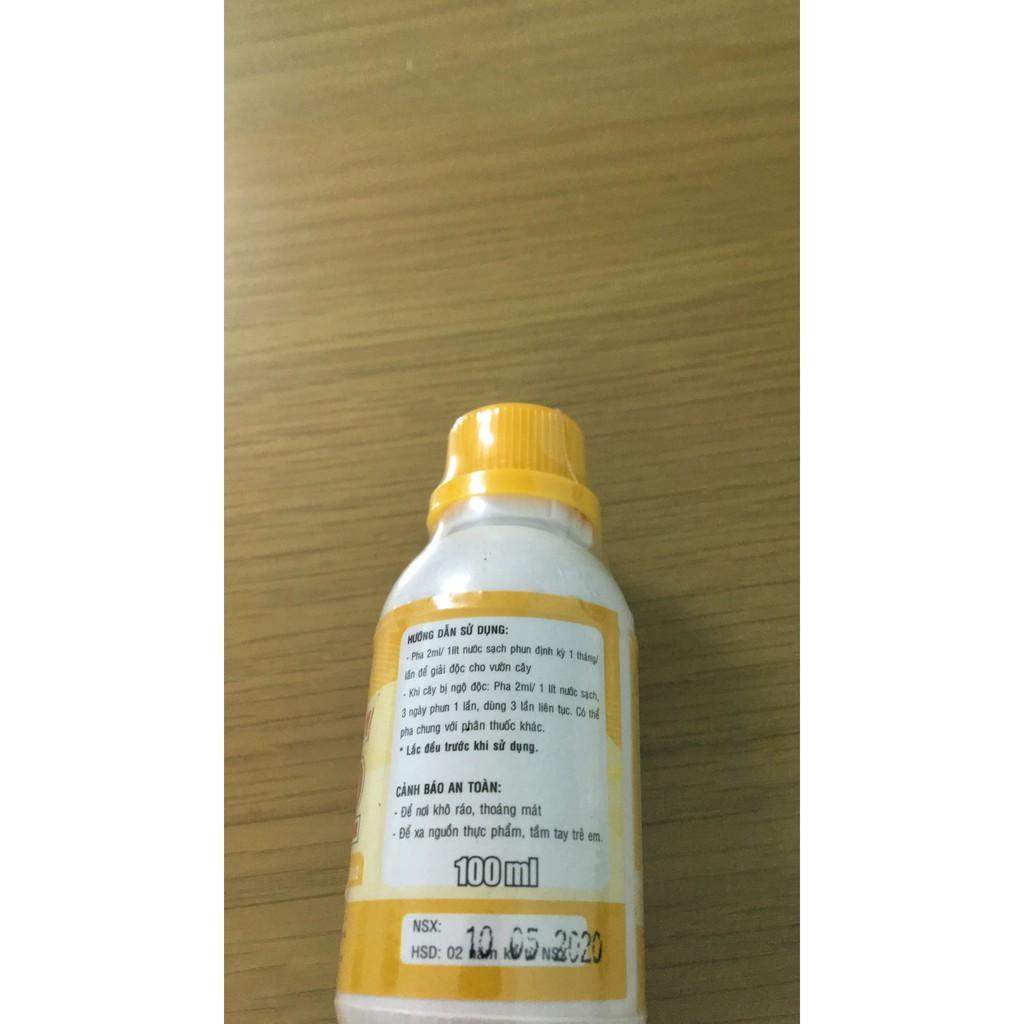 Chế phẩm vitamin b12 ĐG Giải độc cho cây và hoa lan lọ 100ml