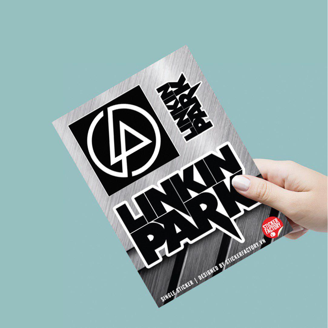 Linkin Park - Single Sticker hình dán lẻ