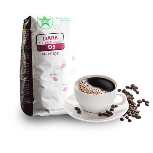 Cà phê Culi Arabica Moka VIVA Dark 500g