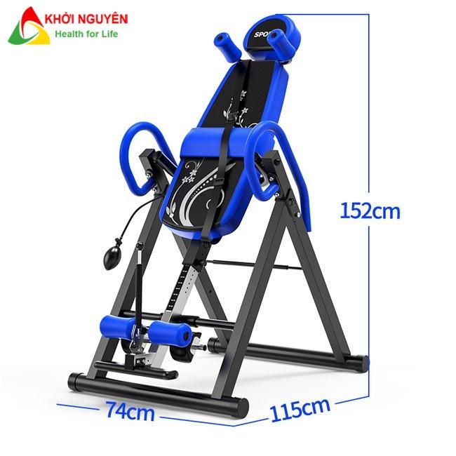 Máy tập tăng chiều cao KN-2021 | Máy kéo giãn cột sống điều tri đau lưng