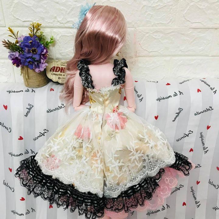 Váy tiểu thư công chúa cho búp bê 60cm ADHshop